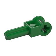 Technic Axle 1.5 with Perpendicular Axle Connector (Technic Pole Reverser Handle) (Green)