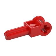 Technic Axle 1.5 with Perpendicular Axle Connector (Technic Pole Reverser Handle) (Red)