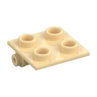 Hinge Brick 2 x 2 Top Plate Thin (Tan)