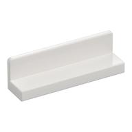 Panel 1 x 4 x 1 with Rounded Corners [Thin Wall] (White)