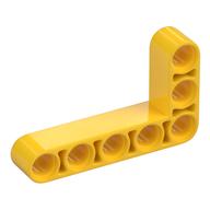 Technic Beam 3 x 5 L-Shape Thick (Yellow)
