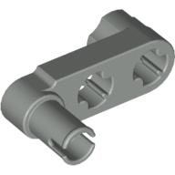 Technic Beam 3 x 0.5 Liftarm with Boss and Pin / Crank (Light Gray)