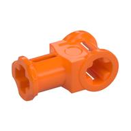 Technic Axle Connector with Axle Hole (Orange)