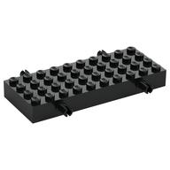 Vehicle Base, Brick Special 4 x 10 with 4 Pins (Black)