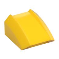 Brick Curved 2 x 2 with Lip, No Studs (Yellow)