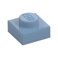 Plate 1 x 1 (Sand Blue)