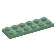 Plate 2 x 6 (Sand Green)