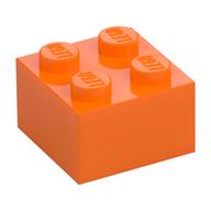 Brick 2 x 2 (Orange)