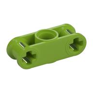 Technic Axle and Pin Connector Perpendicular 3L with Centre Pin Hole (Lime)