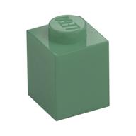 Brick 1 x 1 (Sand Green)