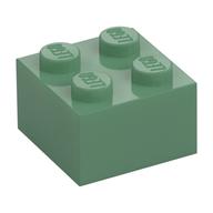 Brick 2 x 2 (Sand Green)