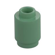 Brick Round 1 x 1 Open Stud (Sand Green)