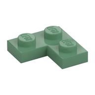 Plate 2 x 2 Corner (Sand Green)