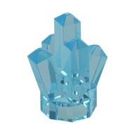 Rock 1 x 1 Crystal 5 Point (Trans-Light Blue)