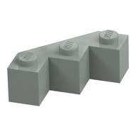 Brick Wedged 3 x 3 Facet (Light Gray)