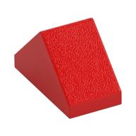 Brick Sloped 45° 2 x 1 Double with Inside Stud Holder (Red)