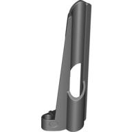 Technic Panel Fairing # 8 Small Long, Large Hole, Side B (Black)
