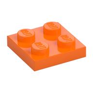 Plate 2 x 2 (Orange)