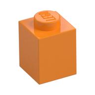 Brick 1 x 1 (Medium Orange)