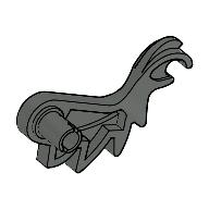 Animal / Creature Body Part, Dinosaur / Dragon Arm, Left (Dark Gray)