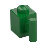 Brick Special 1 x 1 with Handle (Green)
