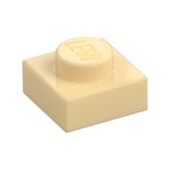 Plate 1 x 1 (Tan)