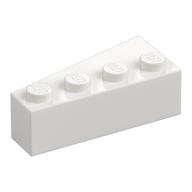 Brick Wedged, Angled 4 x 2 Right (White)