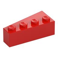 Brick Wedged, Angled 4 x 2 Right (Red)