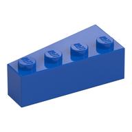 Brick Wedged, Angled 4 x 2 Right (Blue)