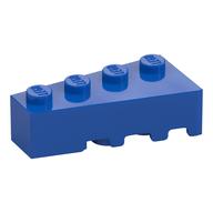 Brick Wedged, Angled 4 x 2 Left (Blue)