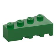 Brick Wedged, Angled 4 x 2 Left (Green)
