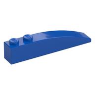 Brick Curved 6 x 1 (Blue)