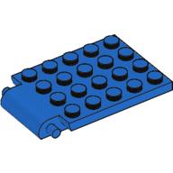 Plate Special 4 x 6 x 2/3 with Trap Door Hinge (Blue)