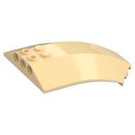 Windscreen 8 x 6 x 2 Curved (Tan)