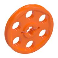 Technic Wedge Belt Wheel [aka Pulley] (Orange)
