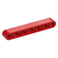 Technic Beam 1 x 7 Thick (Red)