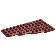Wedge Plate 6 x 12 Left (Dark Red)