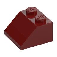 Brick Sloped 45° 2 x 2 (Dark Red)