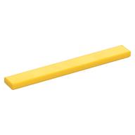 Tile 1 x 8 with Groove (Yellow)
