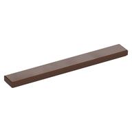 Tile 1 x 8 with Groove (Brown)