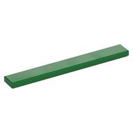 Tile 1 x 8 with Groove (Green)