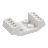 Plate Special 2 x 2 with Grills (White)