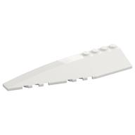 Brick Wedged, Curved 12 x 3 Left (White)