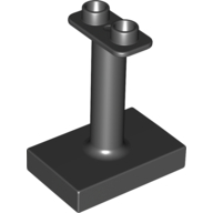 Duplo Support 2 x 3 x 3 with 2 Top Studs (Black)