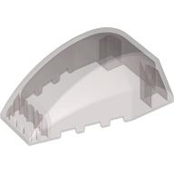 Windscreen 6 x 4 x 2 Wedge Curved (Trans-Brown)