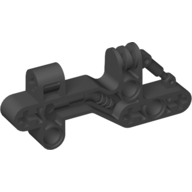 Large Figure Skeletal, Limb 1 x 3 x 7 Beam with Axle Holes (Bohrok) (Black)
