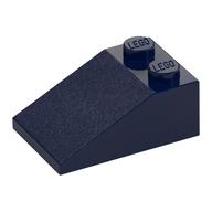 Brick Sloped 33° 3 x 2 (Dark Blue)