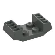 Plate Special 2 x 2 with Grills (Dark Gray)