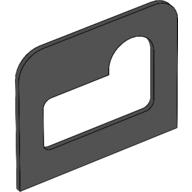 Soccer Target 10 x 9 with One Dogleg Hole (Black)