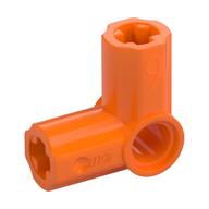 Technic Axle and Pin Connector Angled #6 - 90° (Orange)